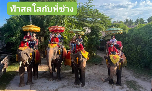 Chang Puak Camp Damnoen Saduak